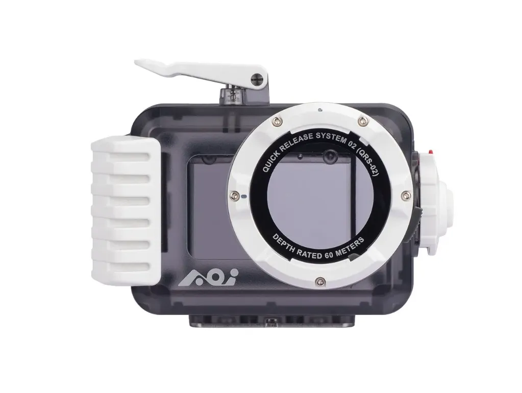[UH-ACT-WHT] AOI-Underwater Universal Housing for Acton Cameras - White Color