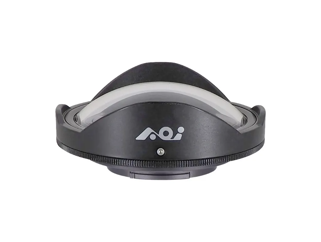 AOI-Underwater 0.73X Wide Angle Conversion Lens Mark II for Action Cameras and Phones - Black Color