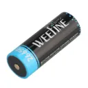 WEEFINE-26650 Li-ion battery, 5000mAh with USB-C charger