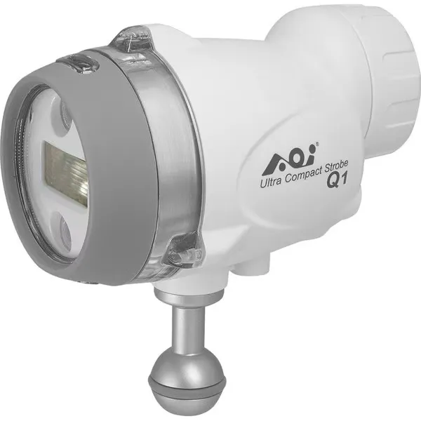 AOI-Underwater Ultra Compact Strobe- Q1 - 2027 Edition(White Color)